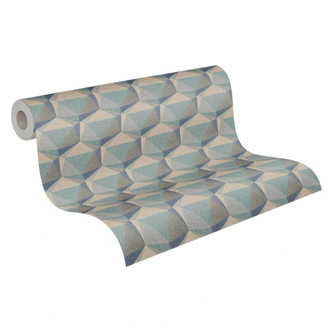 MENAYODA Vliesbehang, waterdicht 3D luxe kunst design Europees behang voor woonkamer, keuken, eetkamer, tv-achtergrond, 10 x 0,53 m (wit