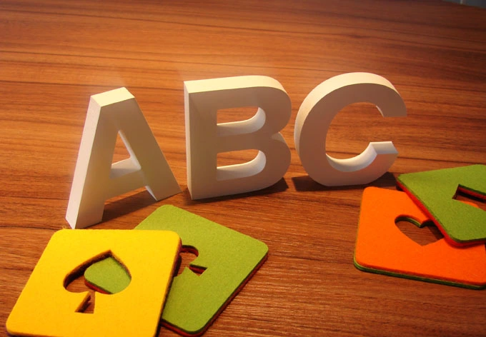 Lettres En Bois à Décorer | Décorez-moi