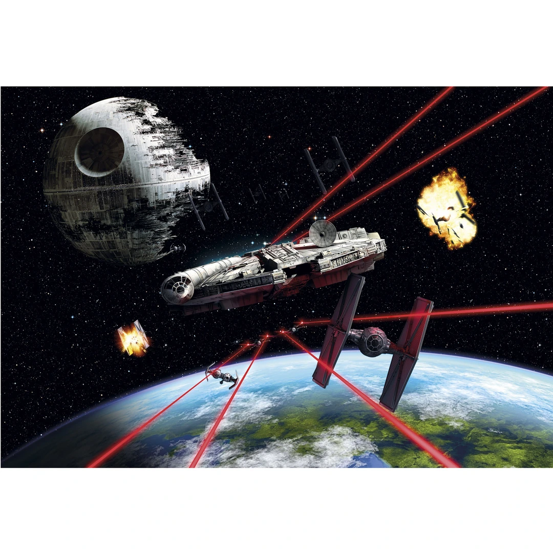 Amscan Kit Decorazioni Da Parete Star Wars Episodio VII Multicolore