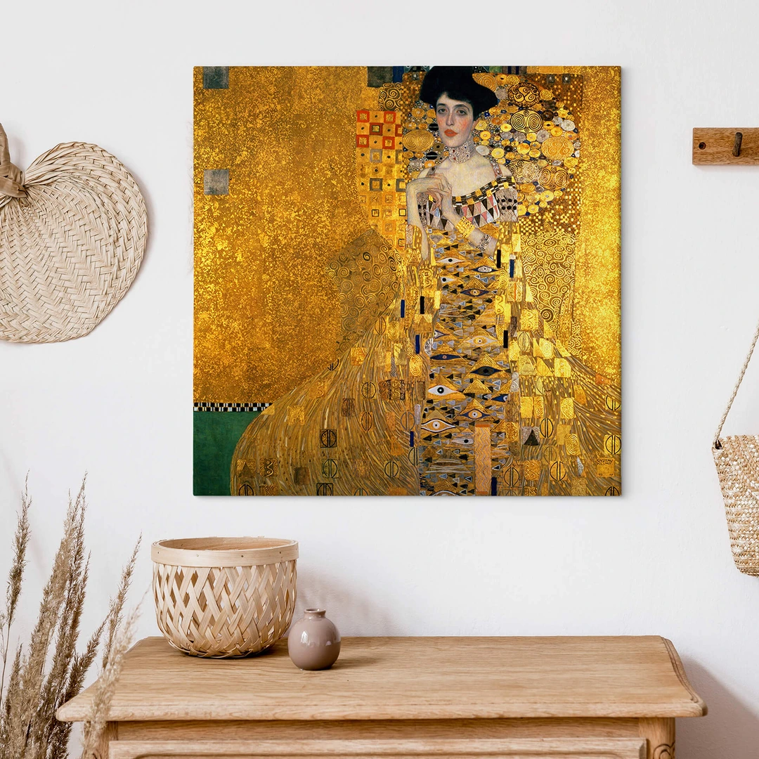 Tableau sur toile Klimt Portrait d'Adele Bloch-Bauer