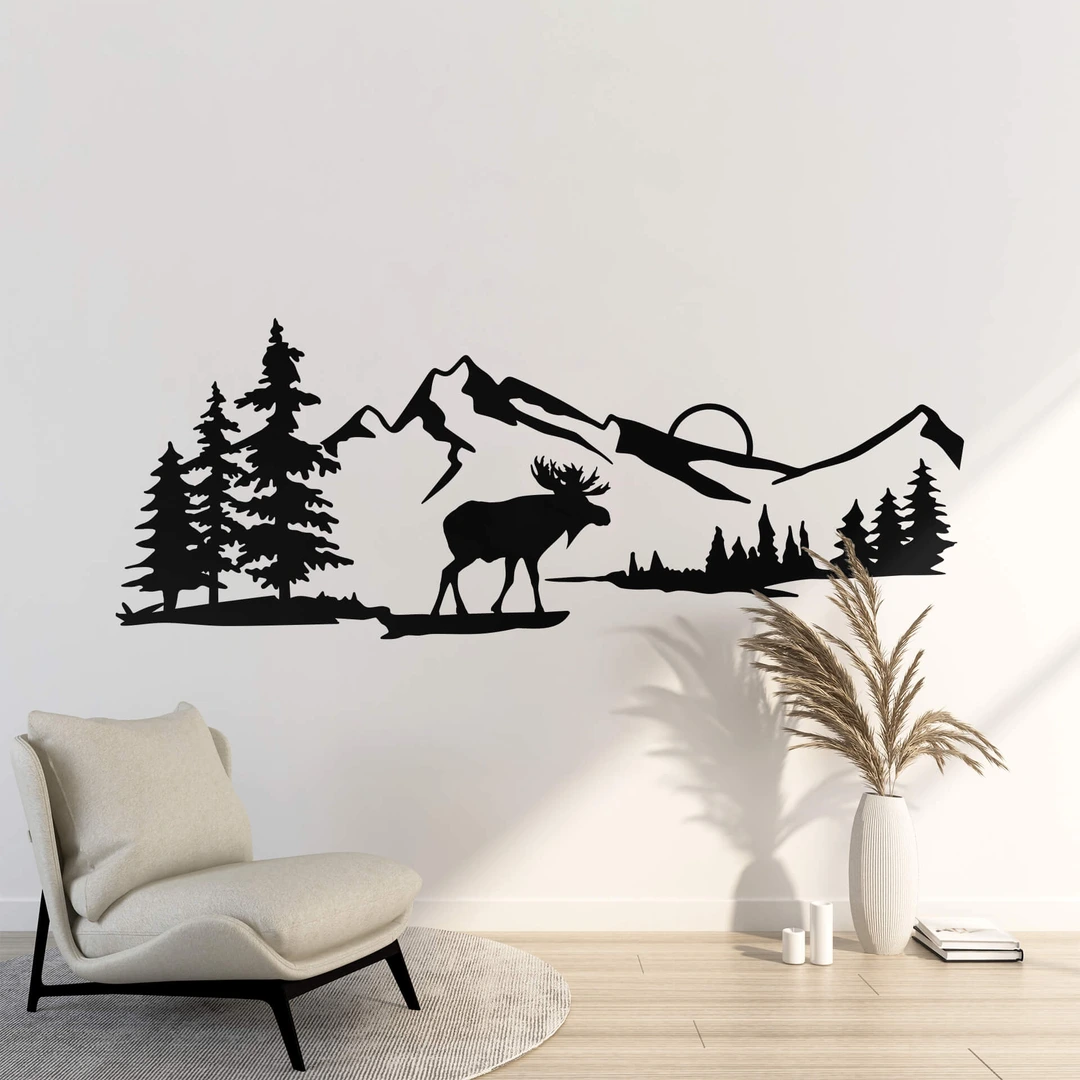 Adesivo Auto Montagna E ECG - Vinile Riflettente Per Finestre | Decorazione Fai Da Te - Foto 8