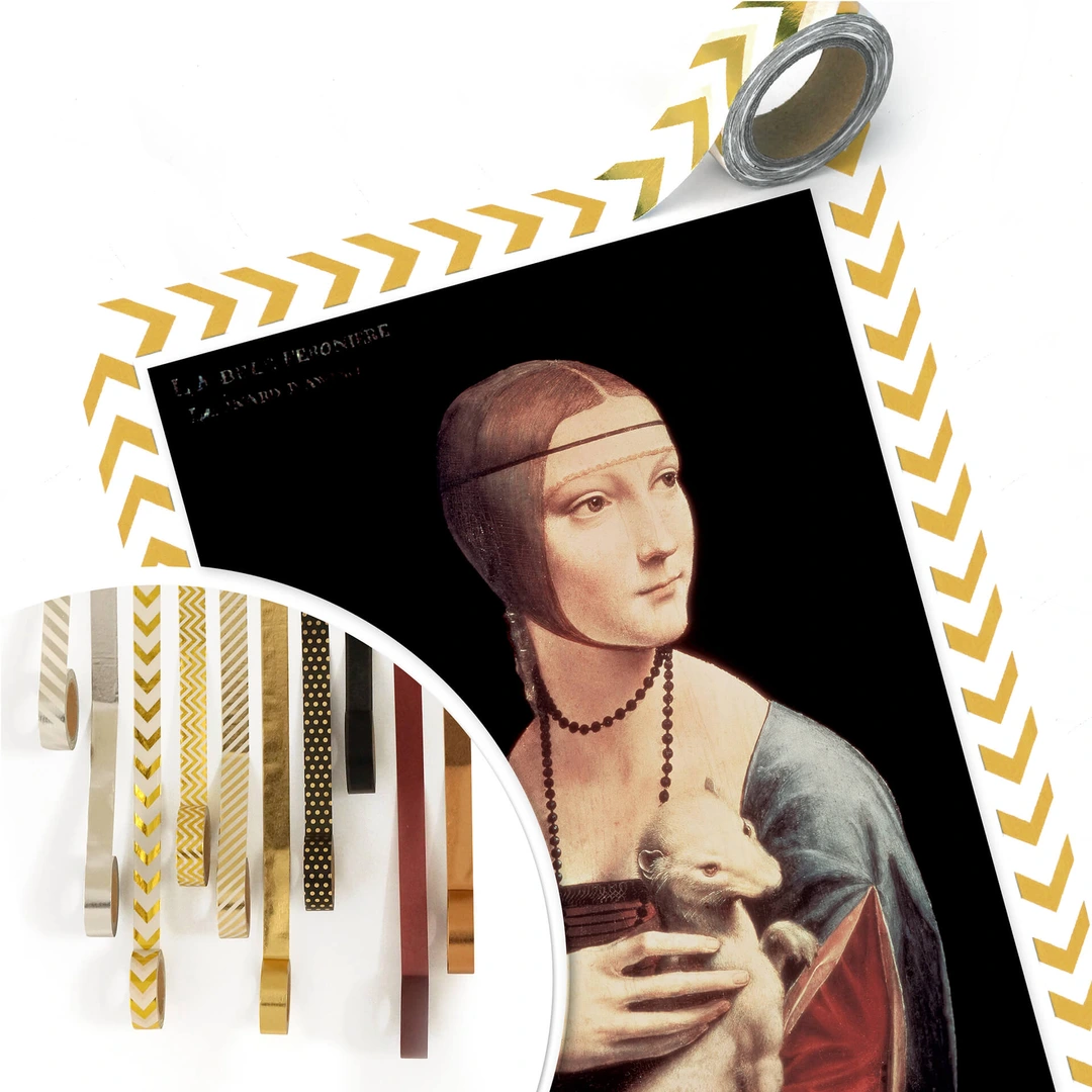 1art1 Kunstdruck „Dame Mit Dem Hermelin“ Von Leonardo Da Vinci – 50x40 Cm Poster