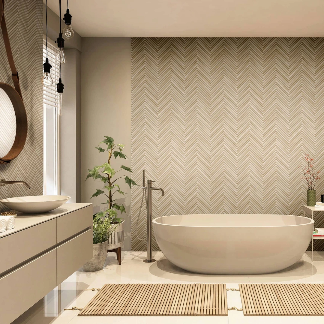 Carta Da Parati Rossa Tinta Unita - Tessuto Non Tessuto, 10.05x0.53m, Rosso Ruggine, Moderna - Foto 9