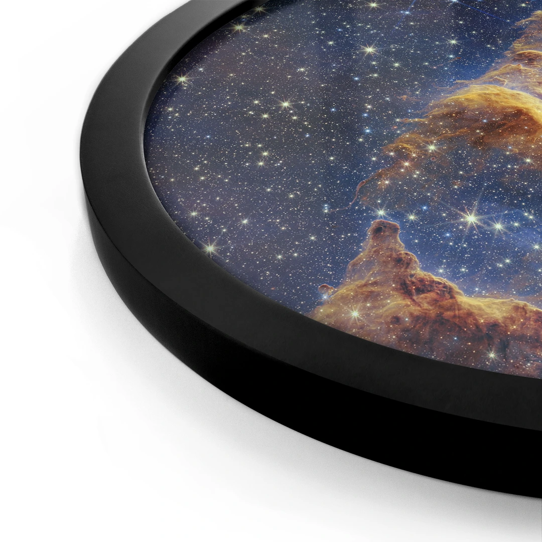 Pillars of Creation in the Eagle Nebula Acrylglas print van NASA 100 x 100 cm Wanddecoratie Wanddecoratie