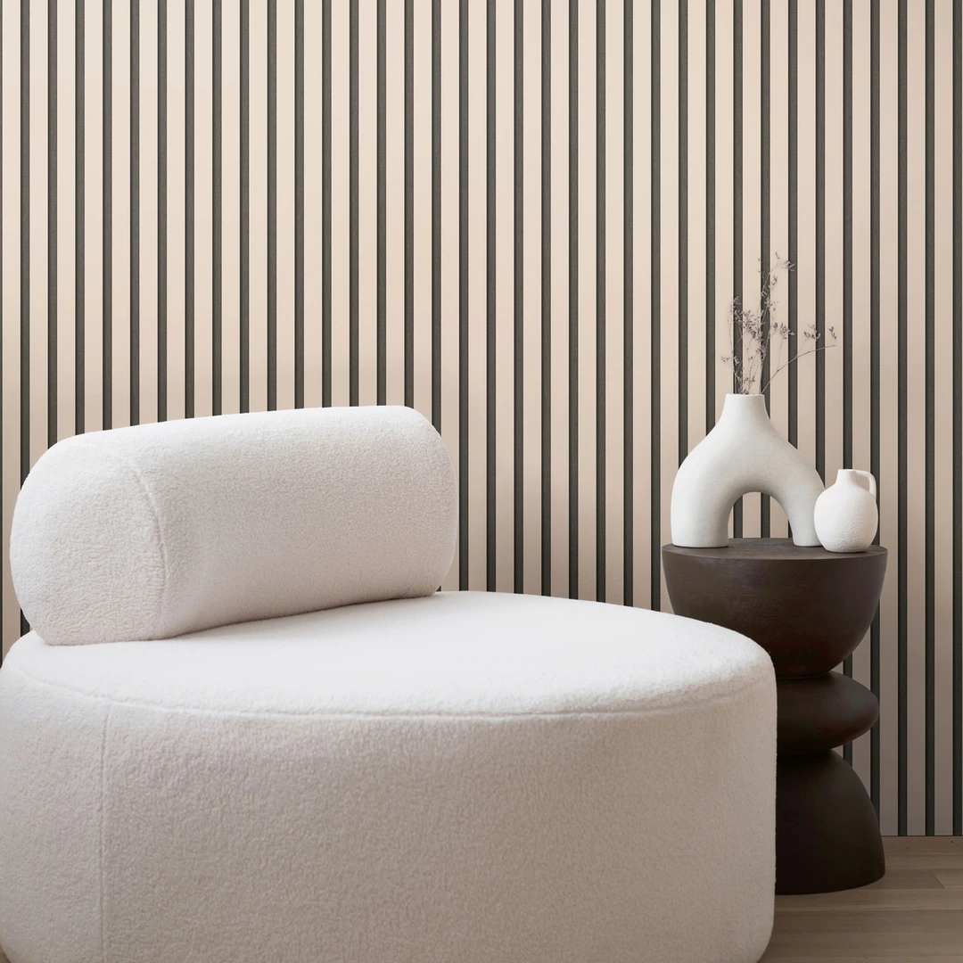 Carta Da Parati In Tessuto Non Tessuto Nero Argento - Carta Da Parati In Tessuto Con Design - Foto 8