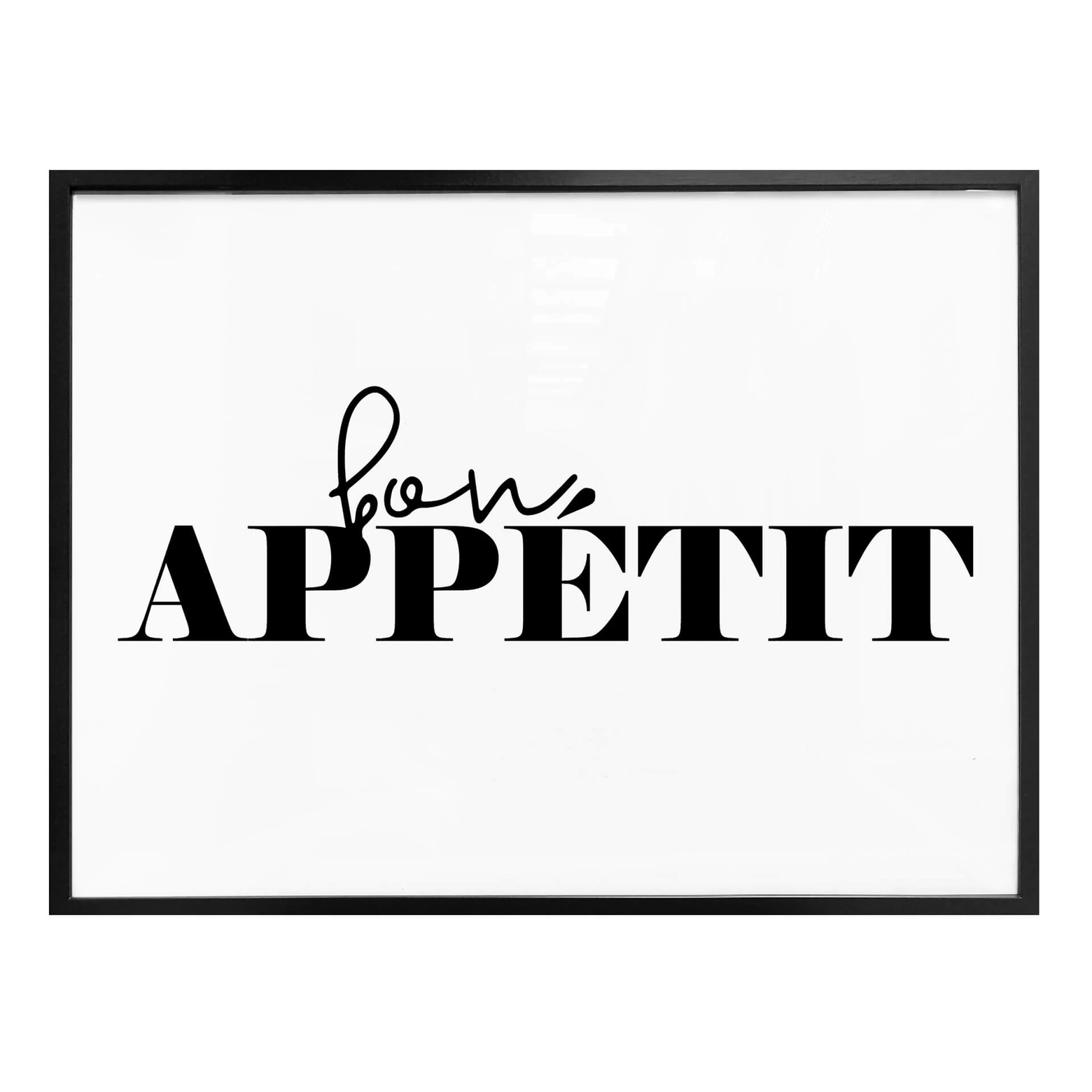 Poster Bon Appetit wallart.de