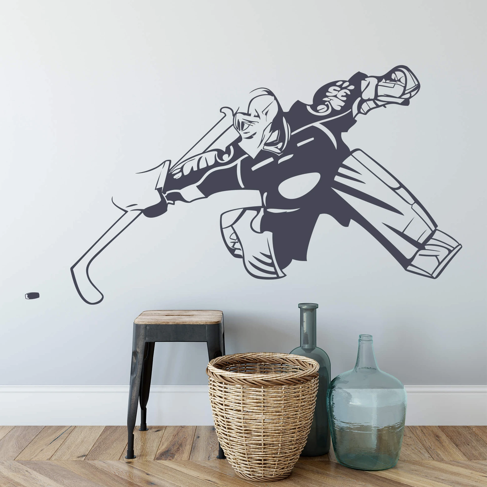 Sticker mural Hockey sur glace 04 wallart.fr