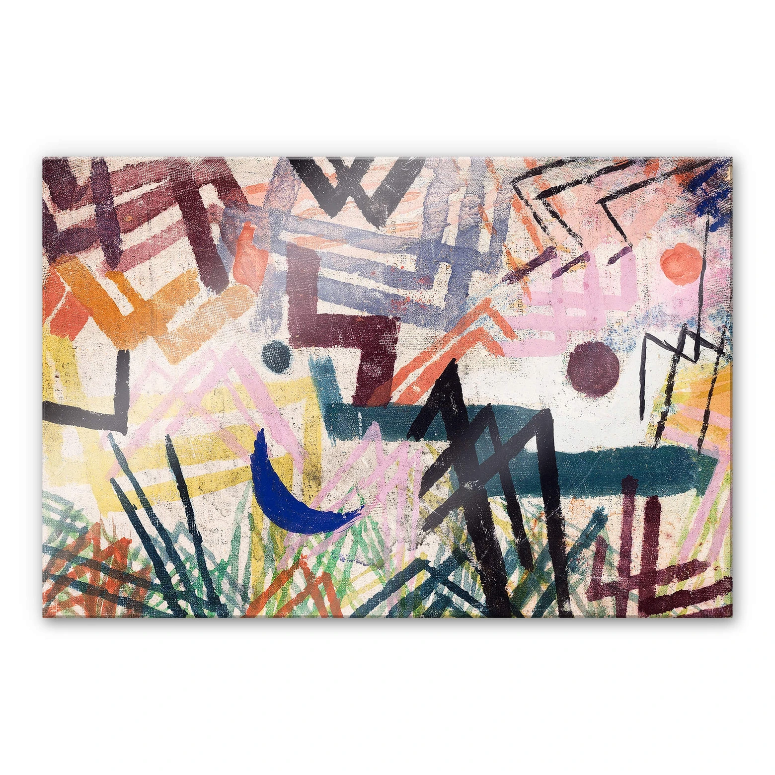 Acrylglas Klee - Play of Powers | wall-art.nl