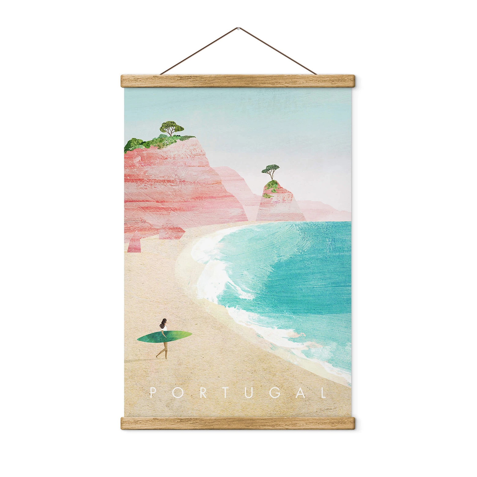 Affiche textile Rivers Portugal wall art fr