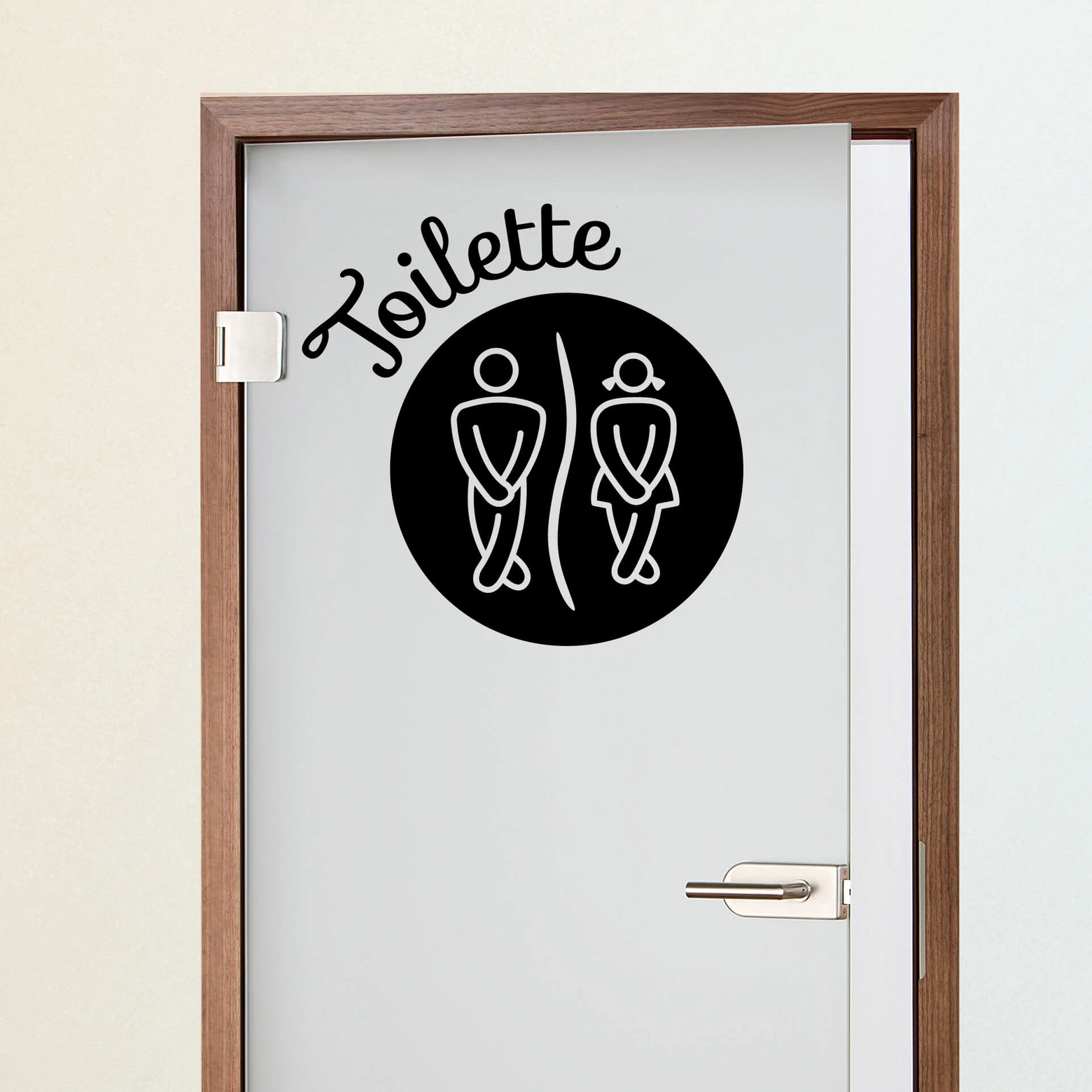 Schilder für die Toilettentür - Toilettenschilder - WC Wandtattoos Schilder für die Toilettentür - Toilettenschilder - WC Wandtattoos
