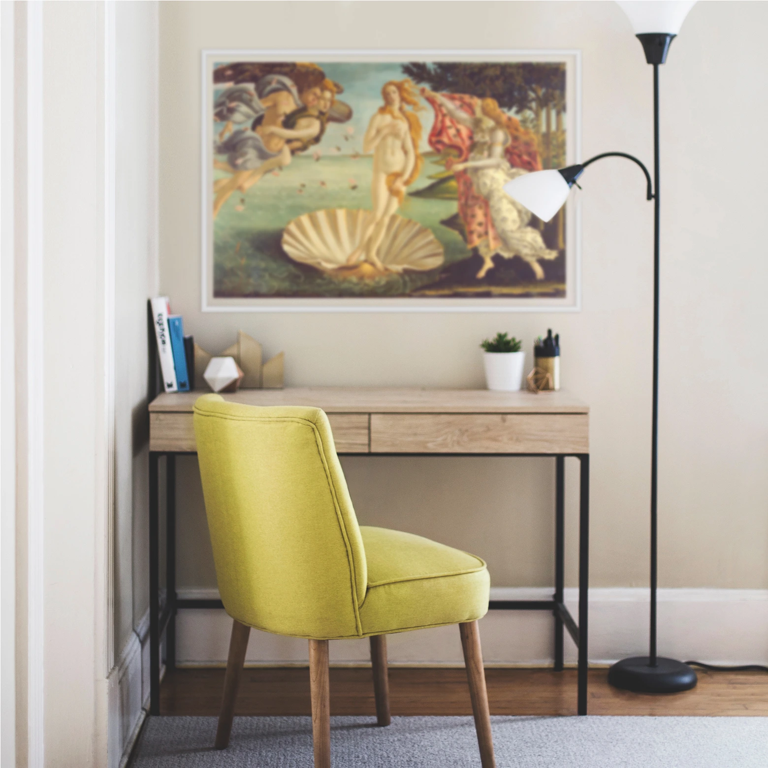 Kunstdruck Sandro Botticelli Geburt der Venus als Wallprint zur