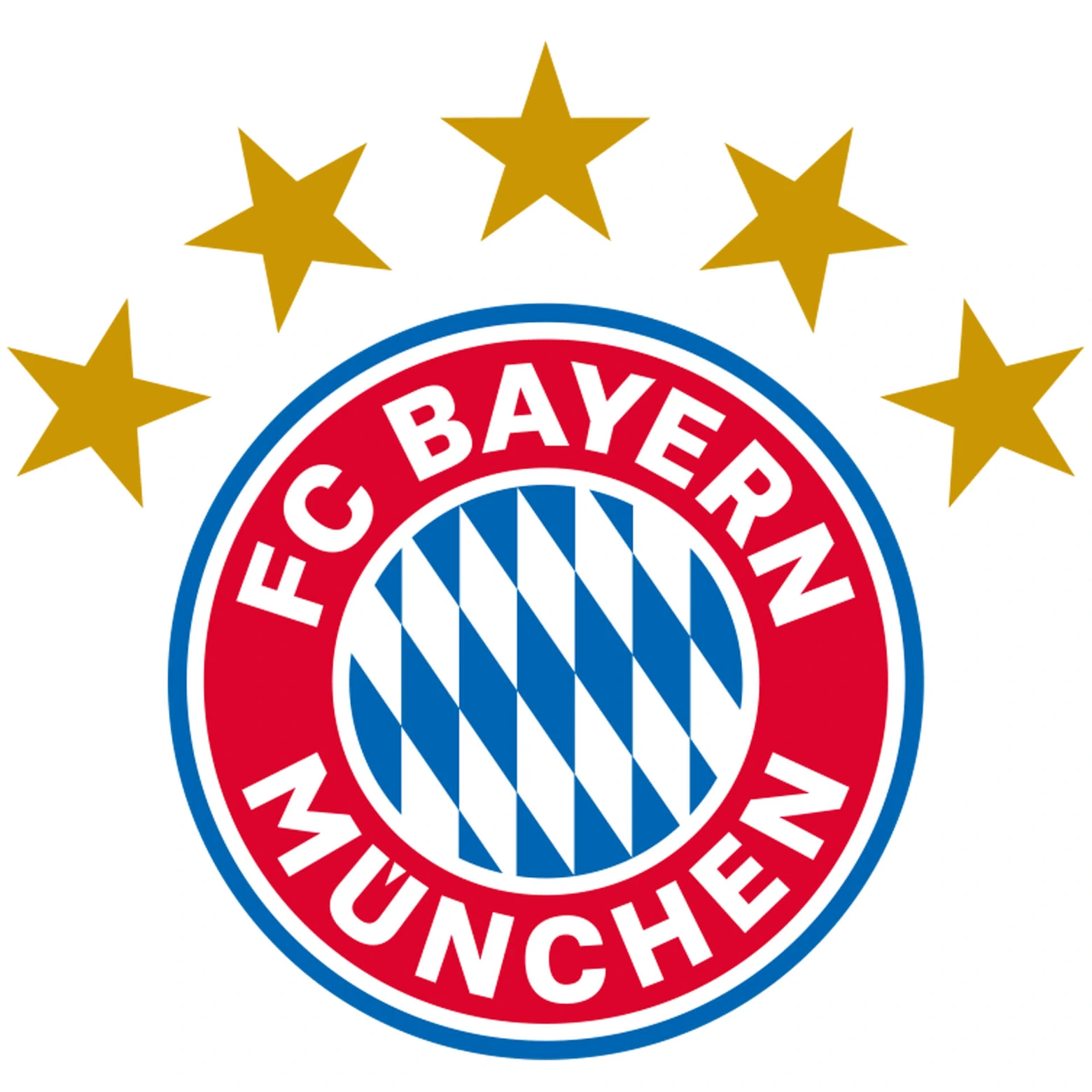 Wann Bekommt Bayern Den 6 Stern Muursticker Bayern München - Stern des Südens | wall-art.nl