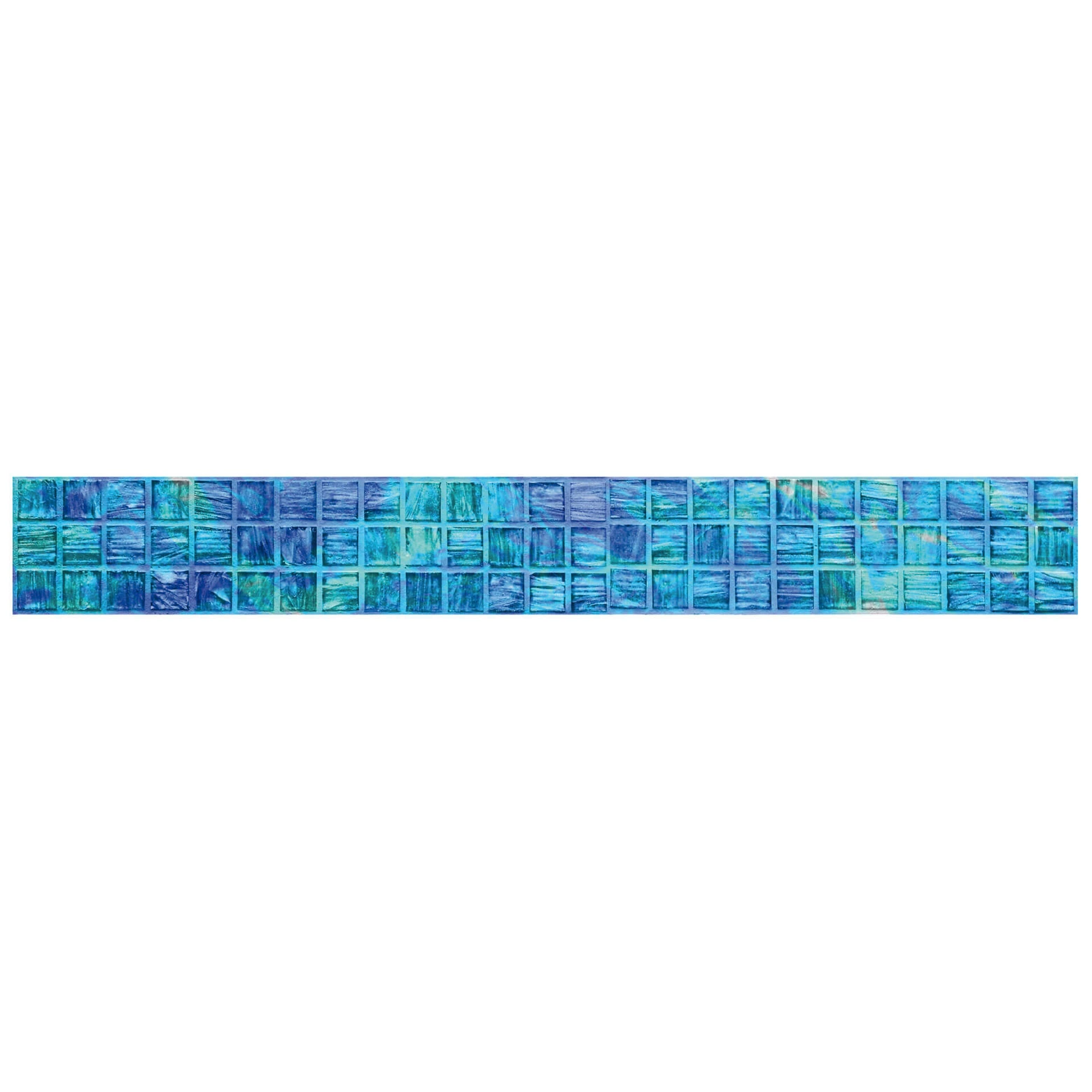Wandbordüre Mosaïque Borde Bordure Verre Pierre Naturelle