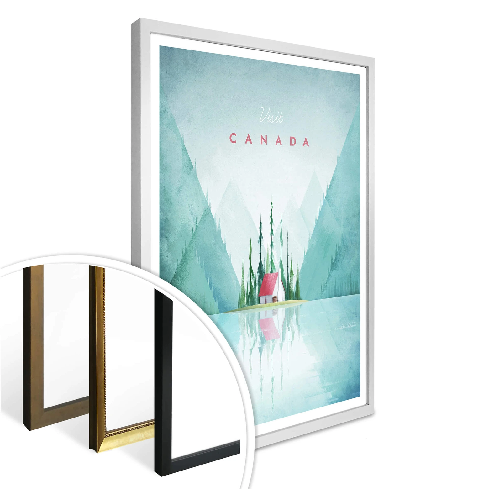 Poster Rivers Kanada wallart.de