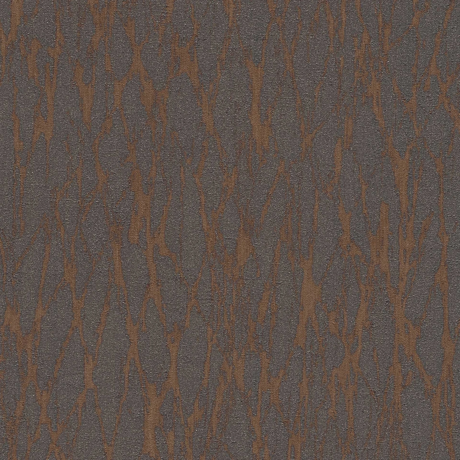 Abstract textured wallpaper brown-grey - modern non-woven design | wall-art.com