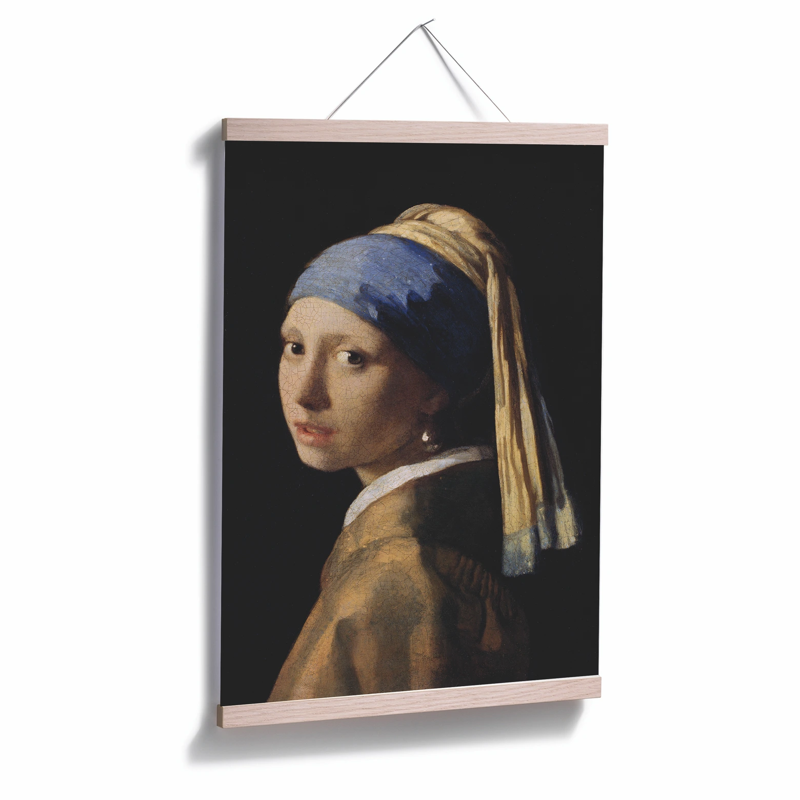 Kunstdruck Jan Vermeer Das Mädchen mit dem Perlenohrgehänge | wall-art.de