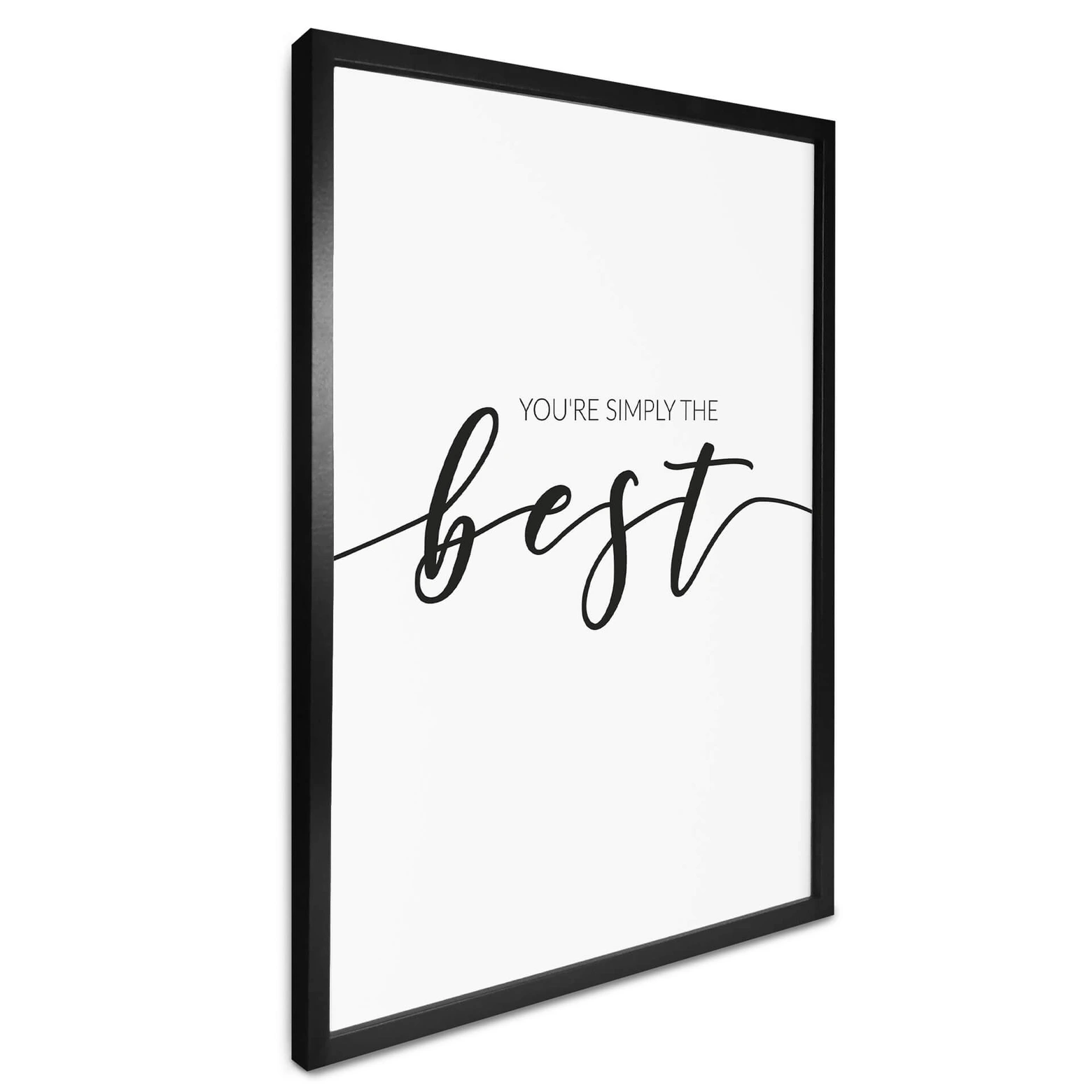 Poster You're simply the best wallart.fr