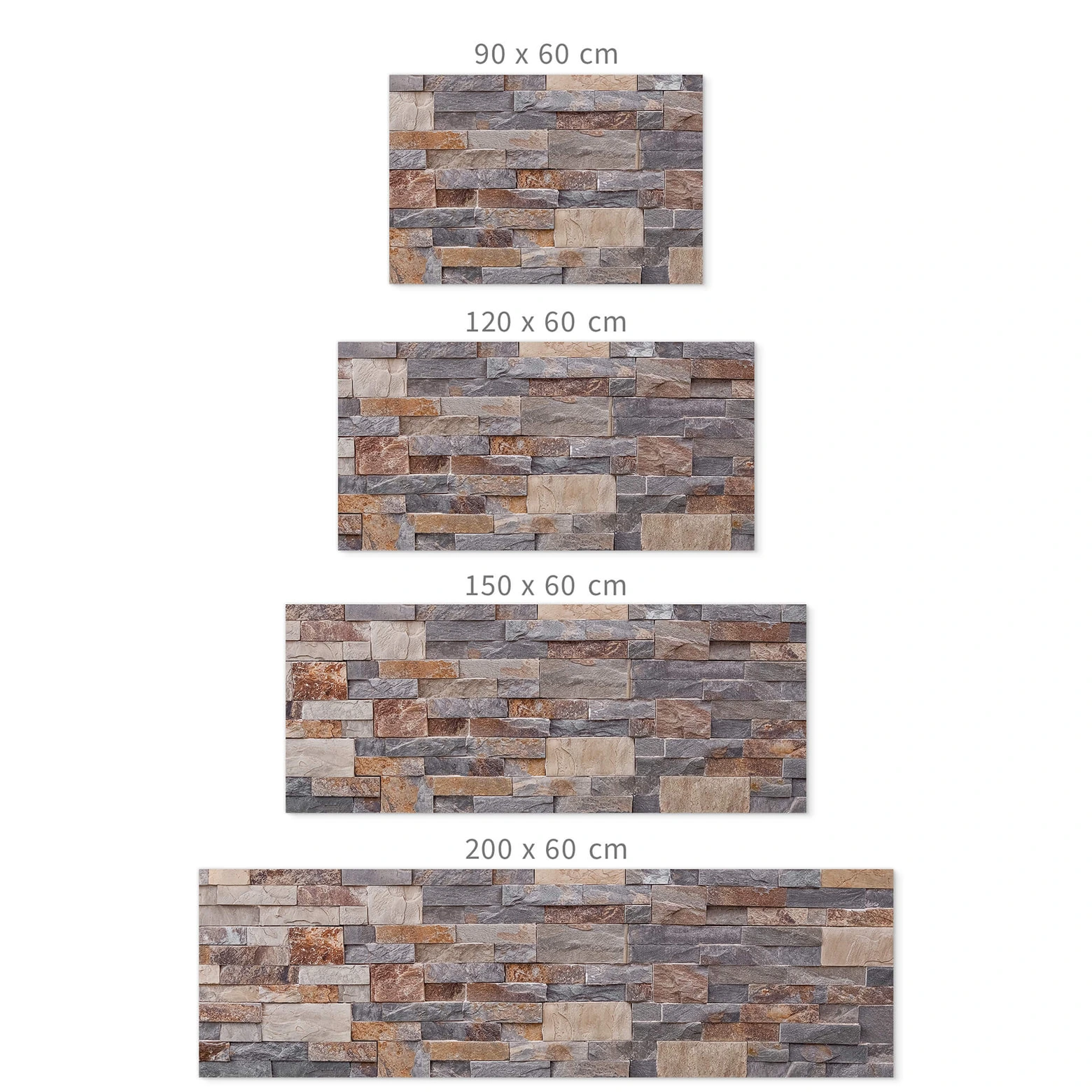 Zelfklevende keuken achterwand TARWEGEBIED 260 x 60 cm | Zelfklevende spatwand keukenfolie | Waterbestendige folie voor de keuken | PREMIUM KWALITEIT | Gemaakt in de EU