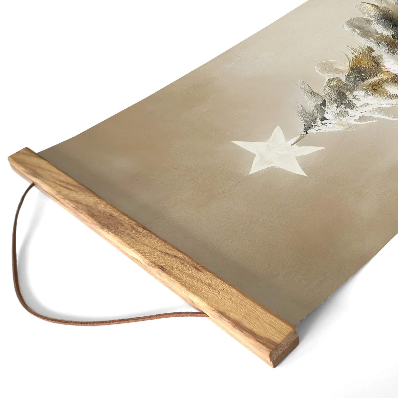 Wikadlik Weihnachts-Geschenkpapier - Rotes Papier Mit Goldenen Weihnachtsbäumen & Schneeflocken