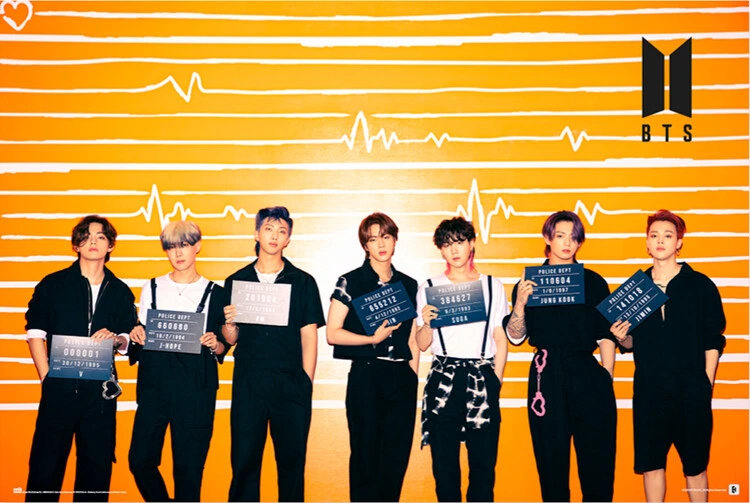 Musik Poster BTS - Police Dept 91,5x61 cm 
