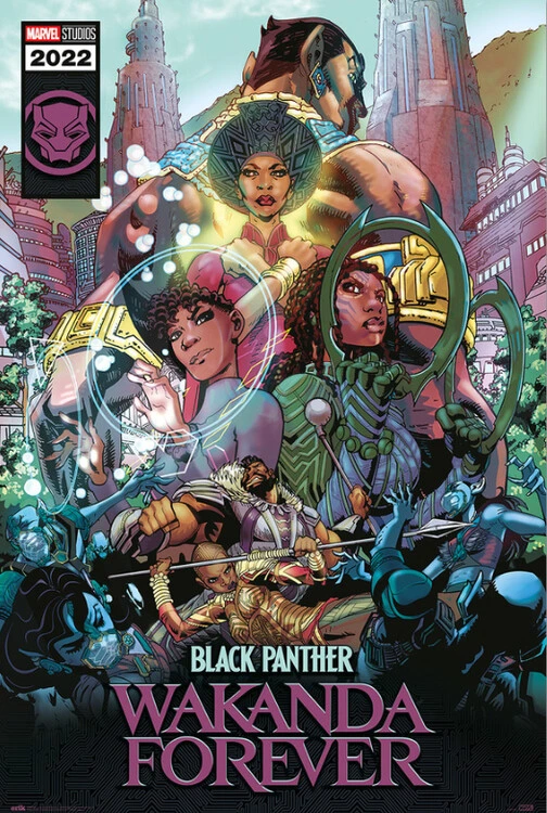 Poster, Filmposter Black Panther: Wakanda Forever 61x91,5 cm 
