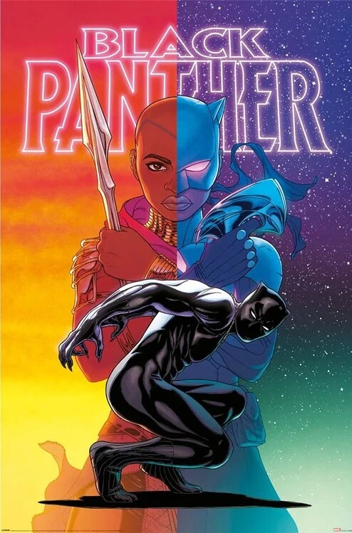 Poster, Filmposter Black Panther - Wakanda Forever 61x91,5 cm 