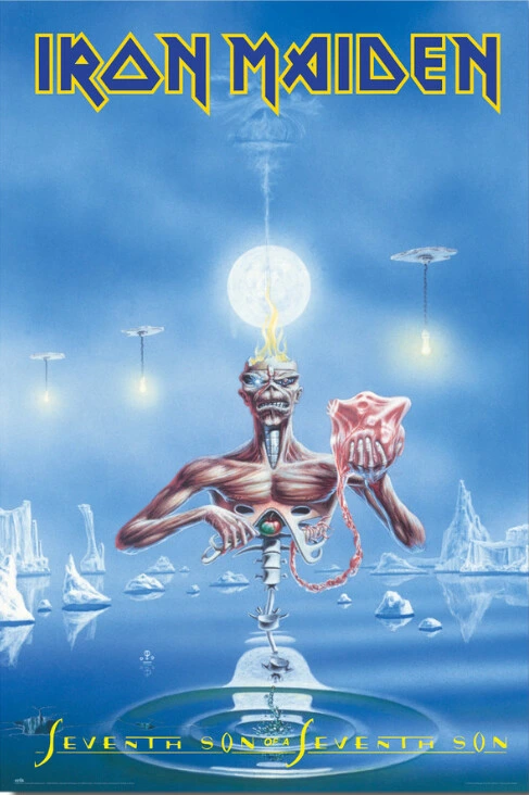 Musik Poster Iron Maiden - Seventh Son of the Seventh Son 61x91,5 cm 