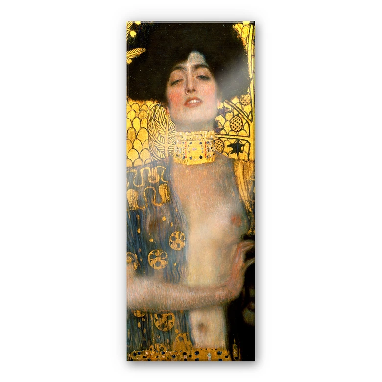 Acrylglasbild Klimt - Judith mit dem Haupt des Holofernes 