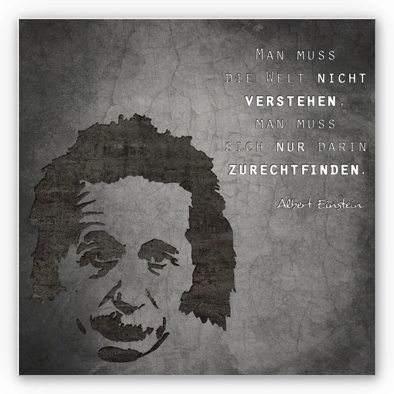Wandbild Großer Physiker 