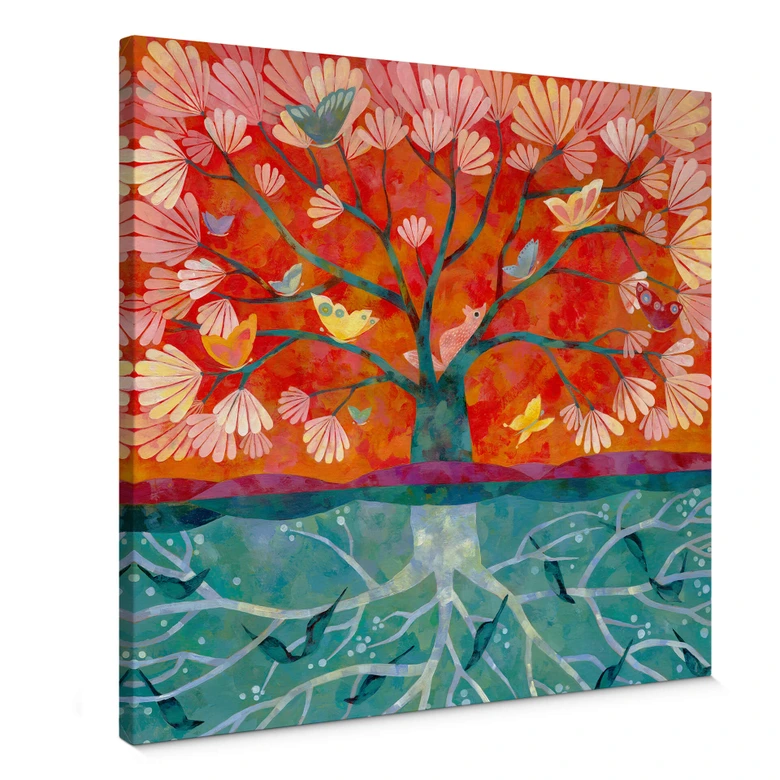 Leinwandbild Blanz - Baum des Lebens 