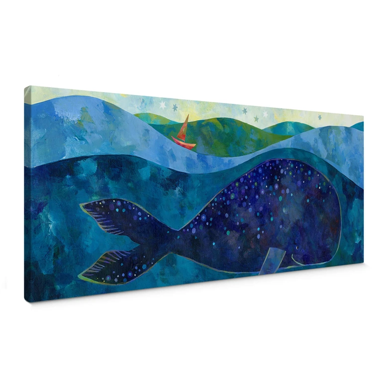 Leinwandbild Blanz - Der Walfisch 