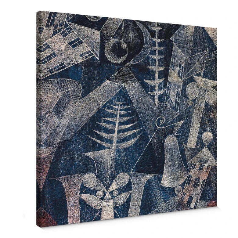 Leinwandbild Klee - Die Glocke 