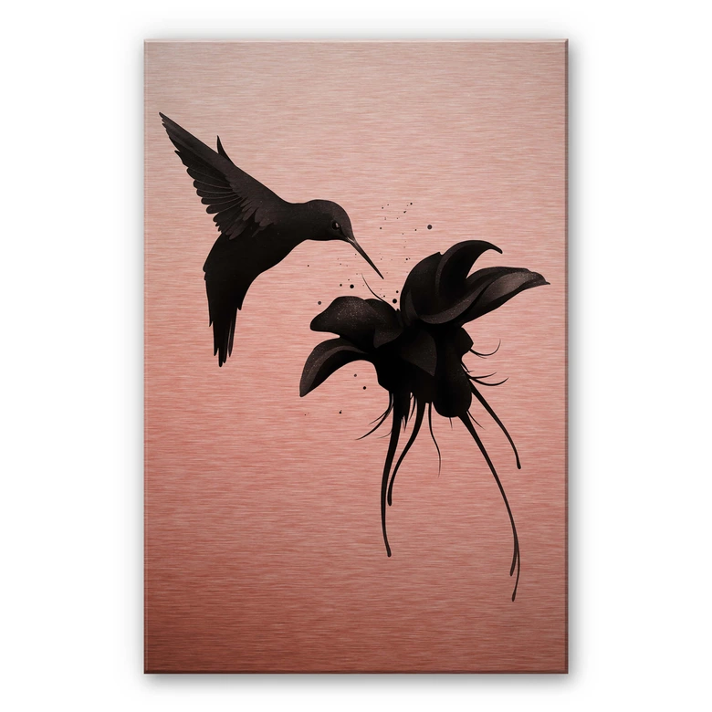 Alu-Dibond koper effect - Ireland - Kolibrie 