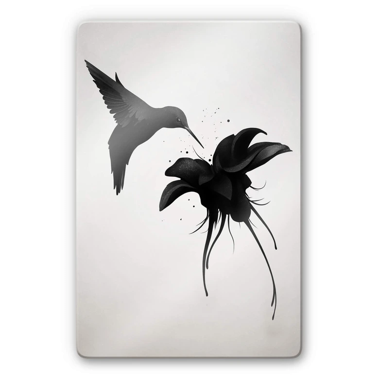 Glasbild Ireland - Chorum - Kolibri 