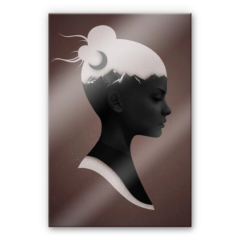 Acrylglasbild Ireland - She just 