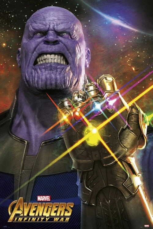 Poster, Filmposter Avengers: Infinity War 61x91,5 cm 