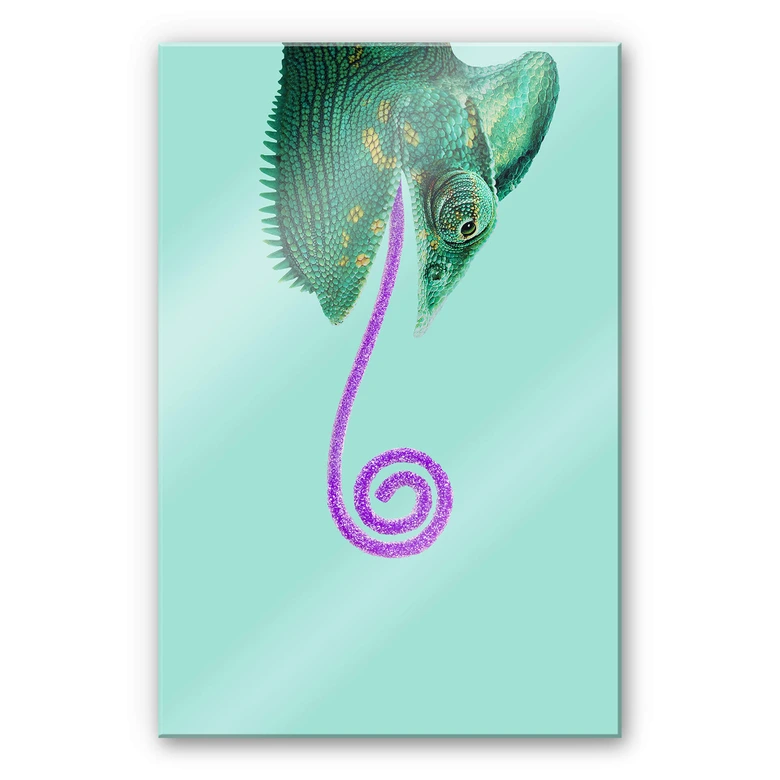 Acrylglasbild Loose - Candy Chameleon 