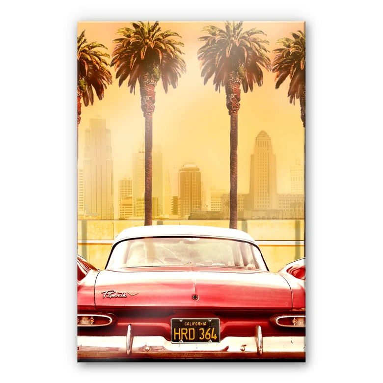 Acrylglasbild Butterworth - Oldtimer in Los Angeles 
