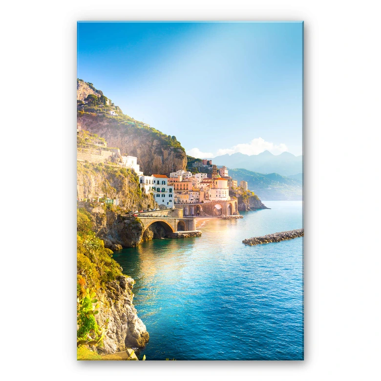Acrylglasbild Campania in Italien 