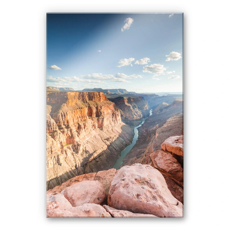 Akrylbillede Colombo - Colorado River i Grand Canyon 