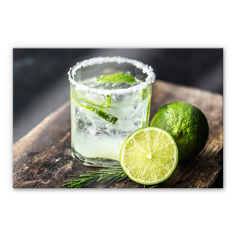 Acrylglasbild Frische Limette 