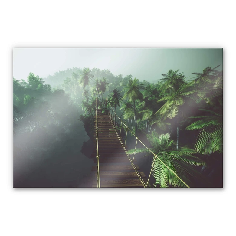 Akrylbillede Jungle Bridge 