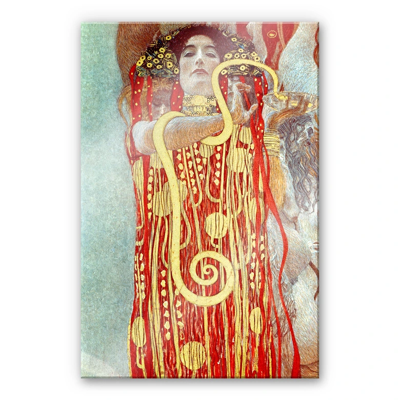 Acrylglasbild Klimt - Hygieia 