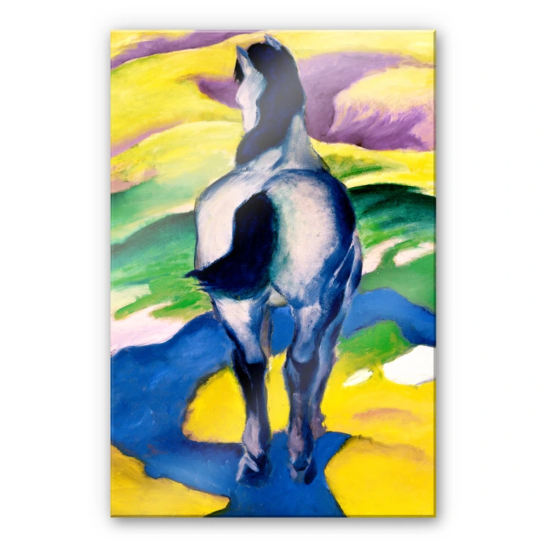 Marc - Blue Horse II - Acrylic glass 