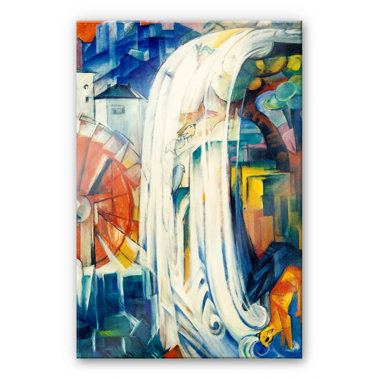 Acrylglasbild Marc - Die verzauberte Mühle 