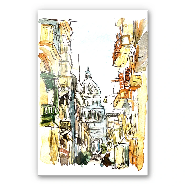 Acrylglasbild Bleichner - Havanna Parlament 