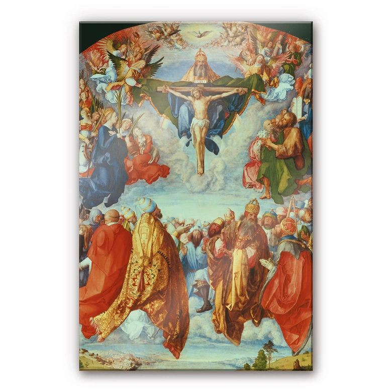 Acrylglasbild Dürer - Das Allerheiligenbild 