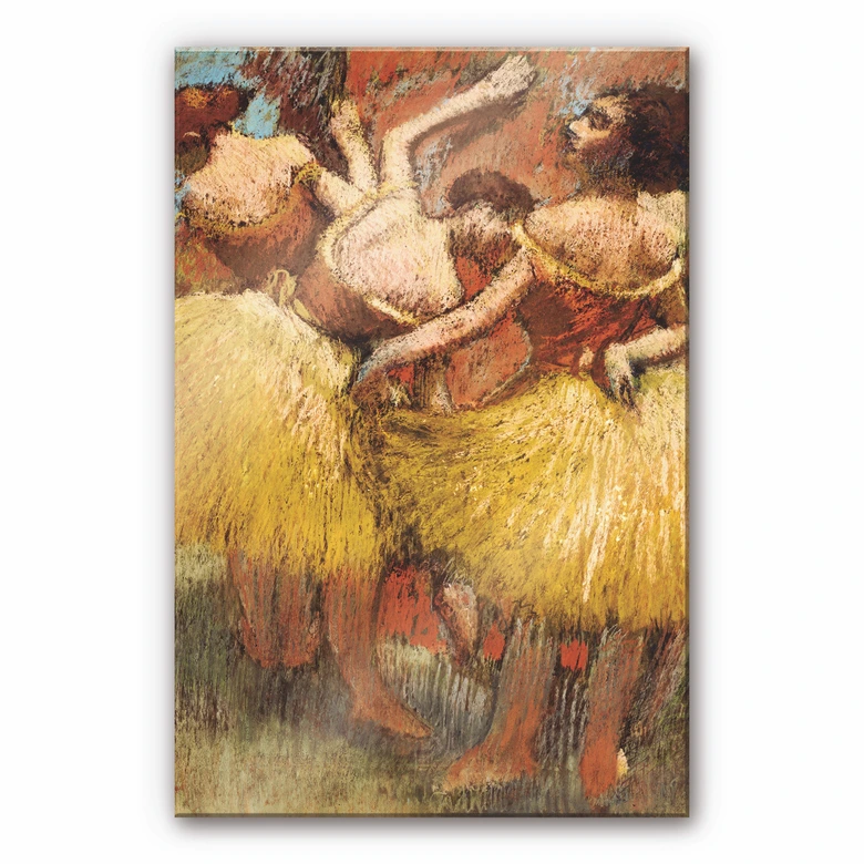 Acrylglasbild Degas - Drei Tänzerinnen 