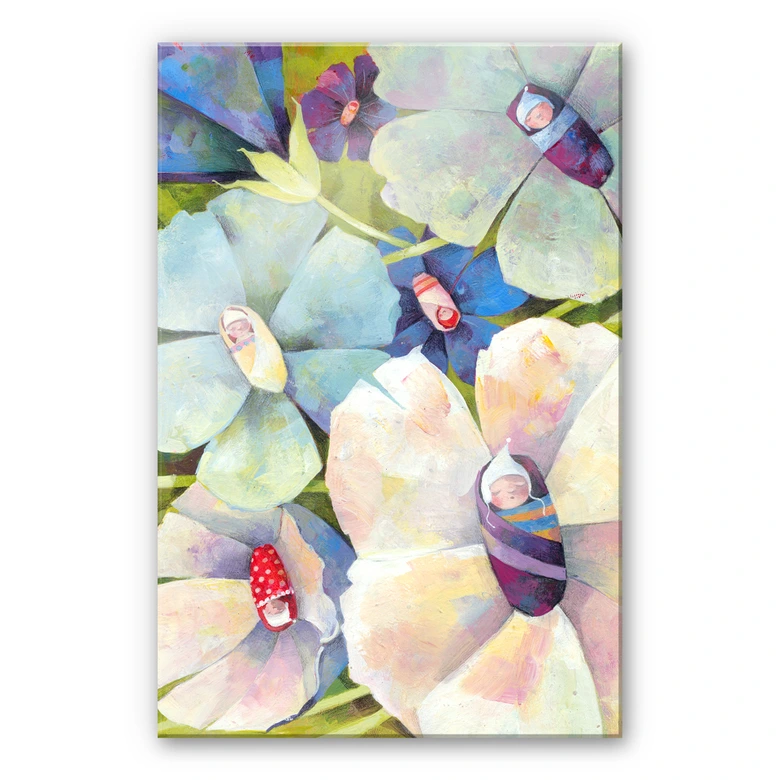 Akrylbillede Blanz - Blossom babies 