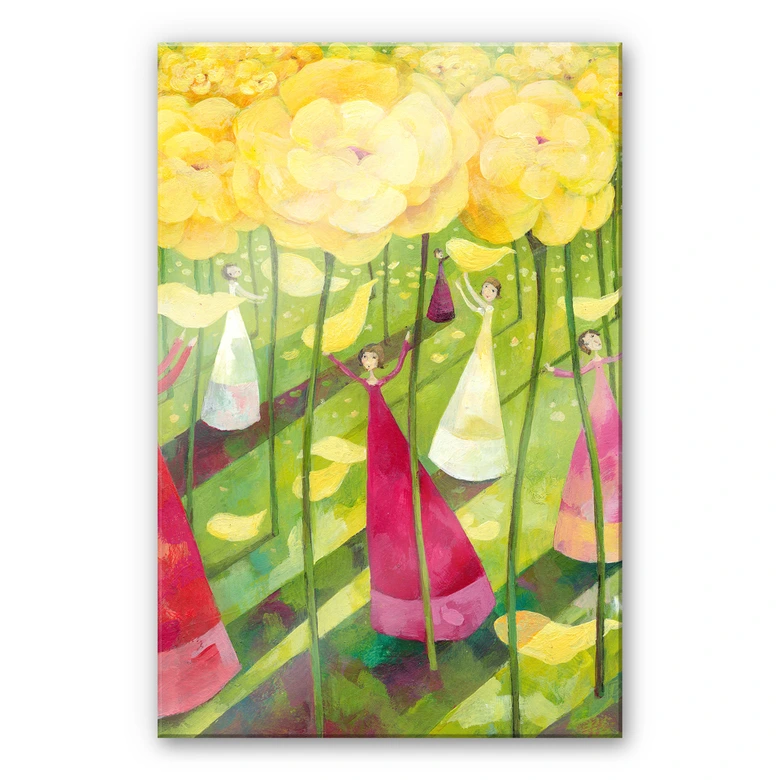Acrylglasbild Blanz - Blumenwiese 